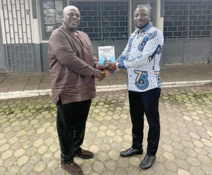 aySamuel Koku Anyidoho (left), Founder and President of the Atta Mills Institute, presenting a copy of the book to Professor Alidu Seidu, Head of the Political Science Department, University of Ghana Samuel Koku Anyidoho (left), Founder and President of the Atta Mills Institute, presenting a copy of the book to Professor Alidu Seidu, Head of the Political Science Department, University of Ghana