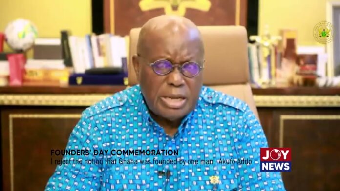 Video Thumbnail: Founders' Day Commemoration: I reject the notion that Ghana was founded by one man - Akufo-Addo.