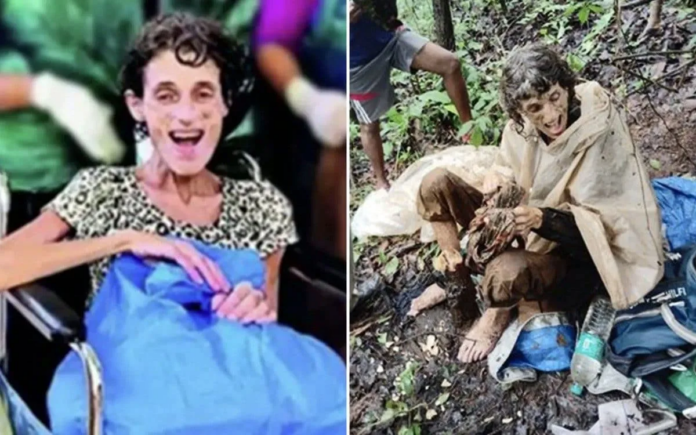 Lalita Kayi Kumar was found in a forest near Sonurli village, Goa, where she had been chained to a tree - INDIA TODAY/NDTV Lalita Kayi Kumar was found in a forest near Sonurli village, Goa, where she had been chained to a tree - INDIA TODAY/NDTV