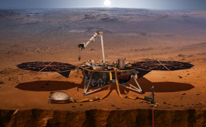 image_2024-08-13_022708412 NASA The discovery comes from analysis of data from Nasa's Insight lander, which took a seismometer to Mars
