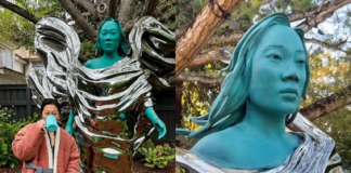 Mark Zuckerberg reveals 'Roman' statue of wife