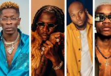 Four well-known Ghanaian musicians share surprising family ties