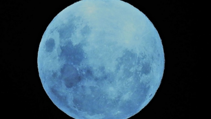 Blue supermoon