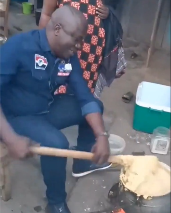 Election diaries: NPP PC prepares banku for constituents