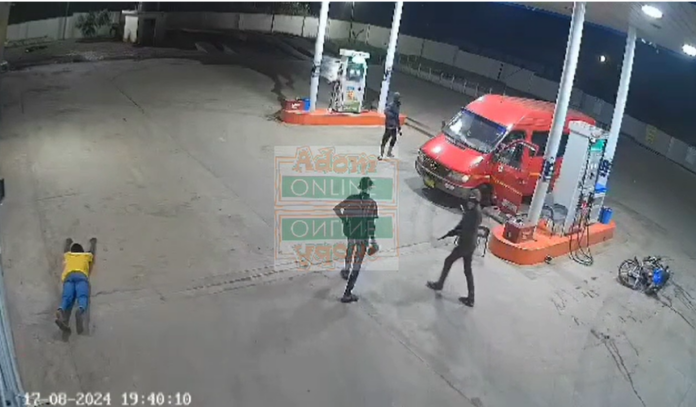 Dominase fuel station robbery