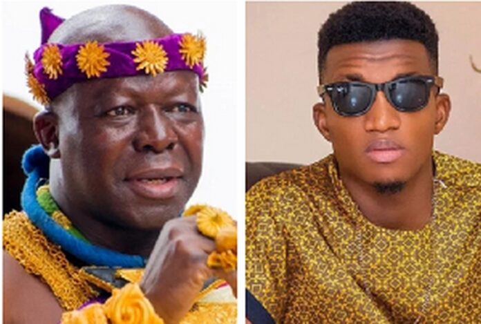 Otumfuo Osei Tutu II and Kofi Kinaata Otumfuo Osei Tutu II and Kofi Kinaata