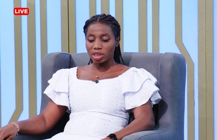 Esther Boadu, a visually impaired student at the University of Ghana, Esther Boadu, a visually impaired student at the University of Ghana,
