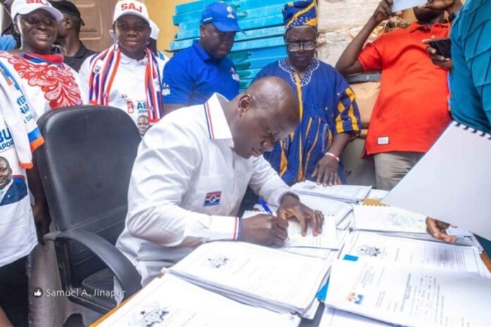 Abu Jinapor files re-election bid Abu Jinapor files re-election bid