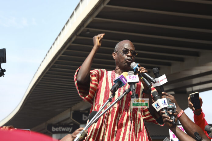 Johnson Asiedu Nketiah ,Chairman of the National Democratic Congress (NDC)