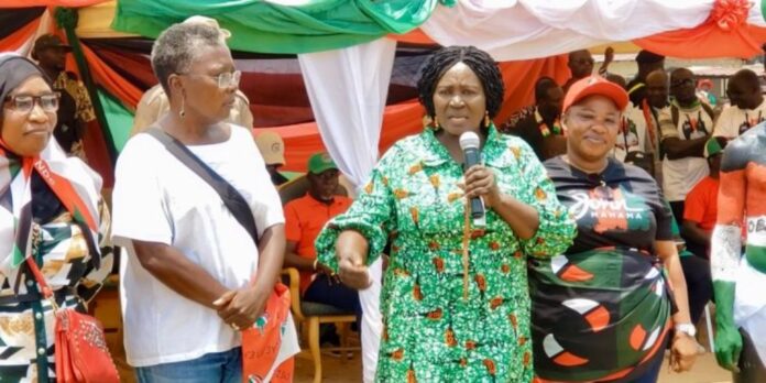 The Vice Presidential Candidate of the National Democratic Congress (NDC), Professor Naana Jane Opoku-Agyemang The Vice Presidential Candidate of the National Democratic Congress (NDC), Professor Naana Jane Opoku-Agyemang