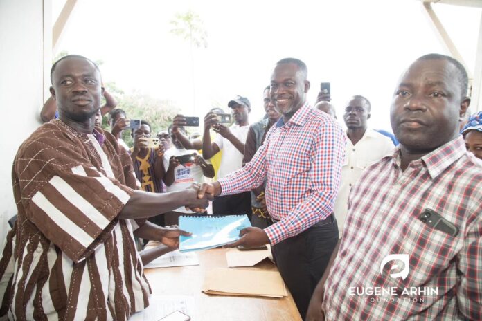 Eugene Arhin successfully files nomination to contest Awutu Senya West parliamentary election Eugene Arhin successfully files nomination to contest Awutu Senya West parliamentary election