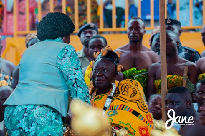 Otumfuo and Jane Naana