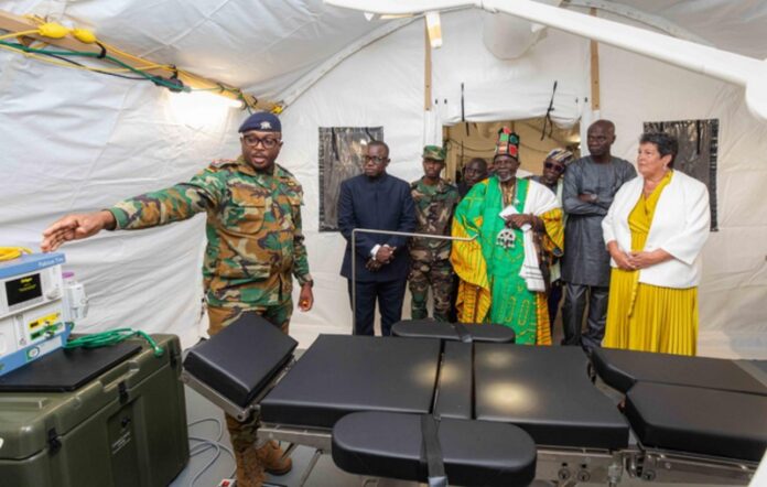 US government donates GH¢78m Mobile Field Hospital to Ghana Armed Forces US government donates GH¢78m Mobile Field Hospital to Ghana Armed Forces
