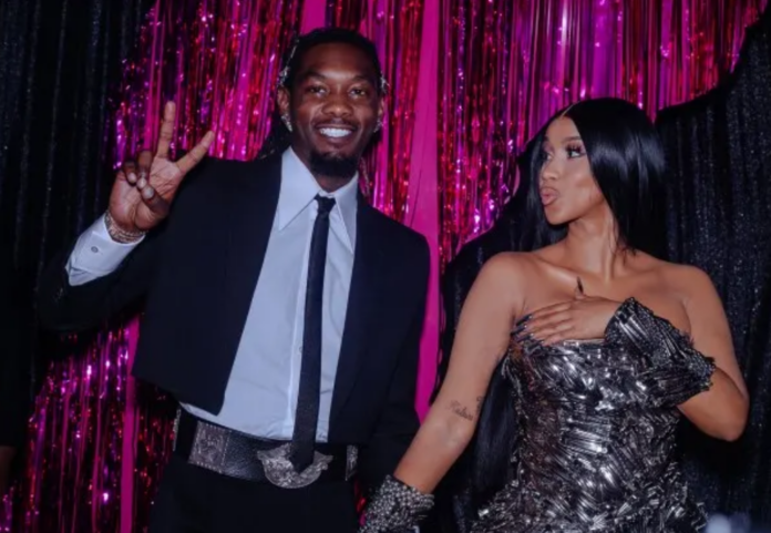 Offset and Cardi B attend the 2023 MTV Video Music Awards at Prudential Center on Sept. 12, 2023, in Newark, New Jersey. - Credit: Catherine Powell/Getty Images Offset and Cardi B attend the 2023 MTV Video Music Awards at Prudential Center on Sept. 12, 2023, in Newark, New Jersey. - Credit: Catherine Powell/Getty Images