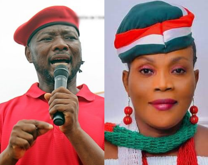 Bernard Monarch and Janet Nabla