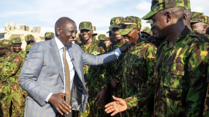 @WilliamsRuto President William Ruto also promised the Kenyan police officers deployed to Haiti that he would try to get them better equipment @WilliamsRuto President William Ruto also promised the Kenyan police officers deployed to Haiti that he would try to get them better equipment