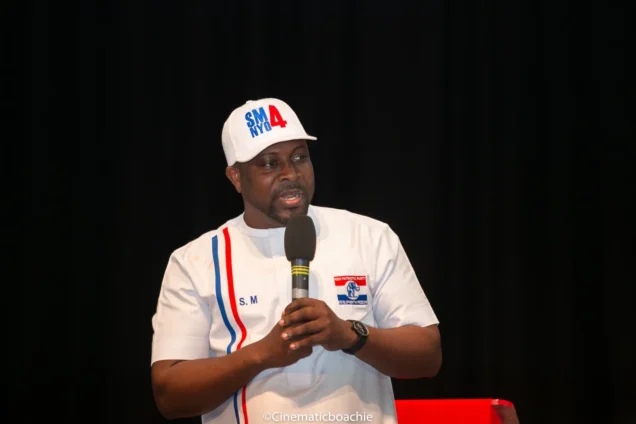 NPP National Youth Organiser, Salam Mustapha. NPP National Youth Organiser, Salam Mustapha.