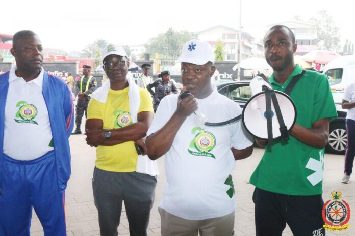 Ambulance Service health walk