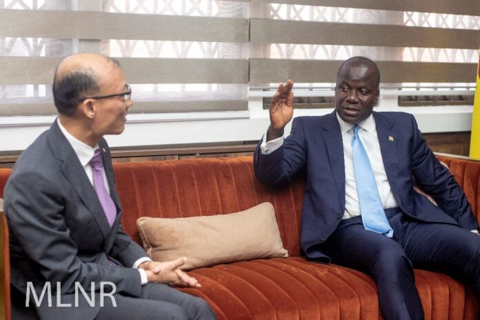 Lands Minister and Chinese Ambassador