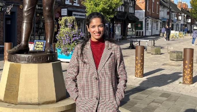 Her plans to study Shakespeare were rejected in her fourth year