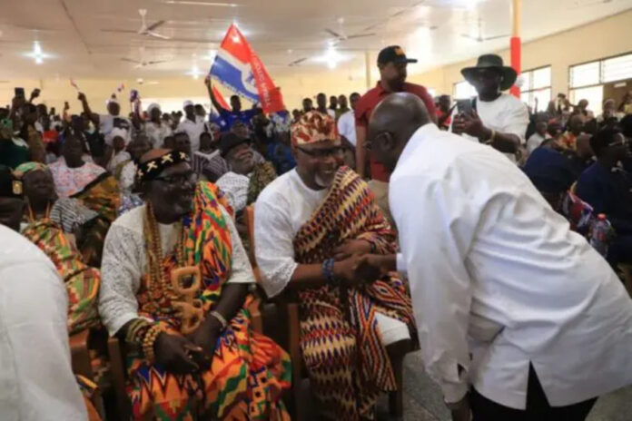 Keta chiefs express confidence in Bawumia’s bold policies for Ghana Keta chiefs express confidence in Bawumia’s bold policies for Ghana