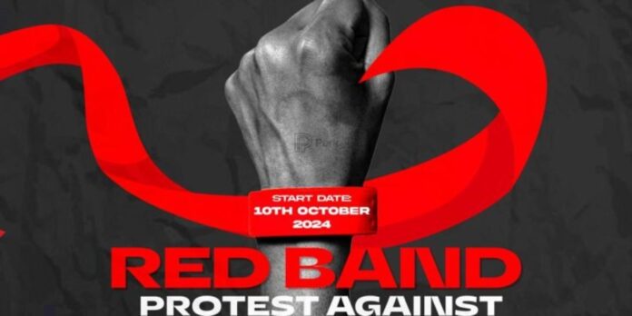Media Coalition Against Galamsey to stage red band protest October 10 Media Coalition Against Galamsey to stage red band protest October 10