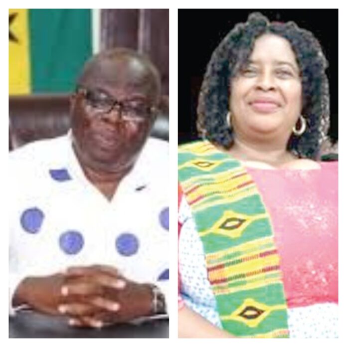 Mr Owusu and Millicent Kabuki