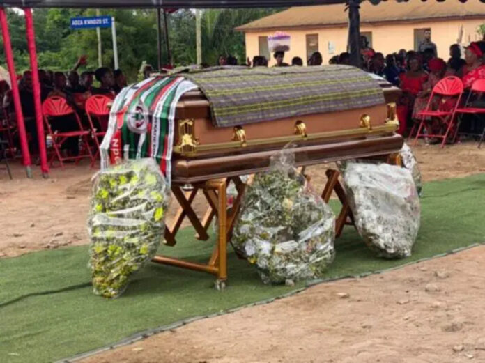 NDC lays former propaganda secretary to rest NDC lays former propaganda secretary to rest