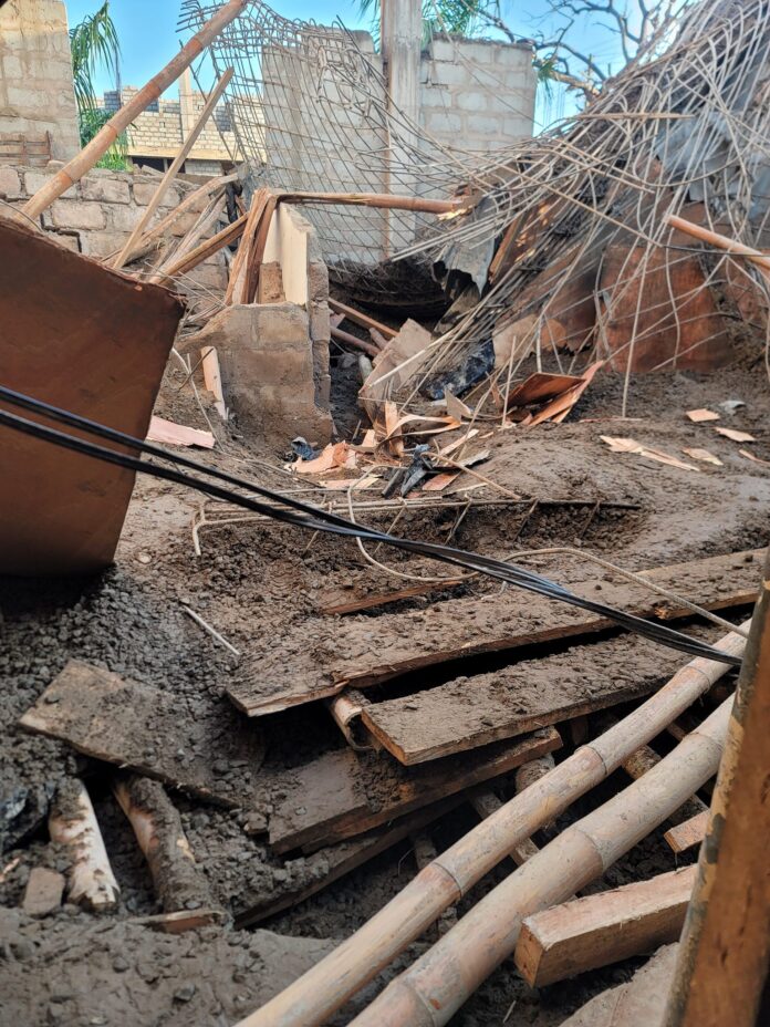 Teshie Estate buidling collapse