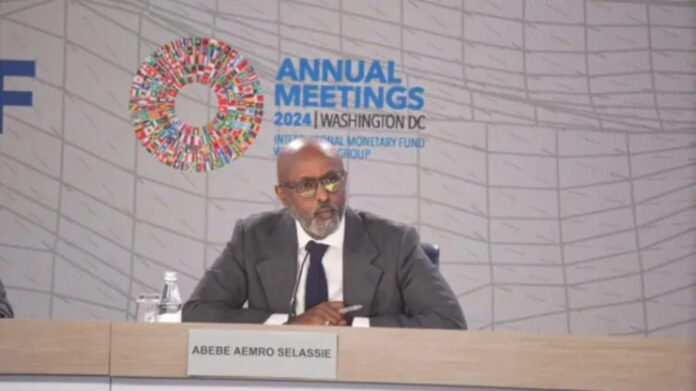 The Director of the African Department, Abebe Aemro Selassie The Director of the African Department, Abebe Aemro Selassie