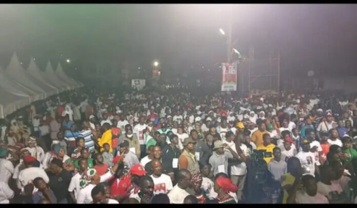 Thousands throng Effia for NDC’s campaign launch