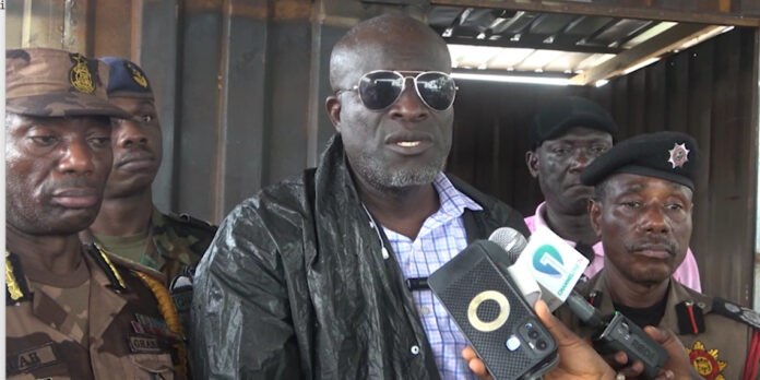 Titus-Glover Police arrest five suspected landguards for encroaching on GSA lands