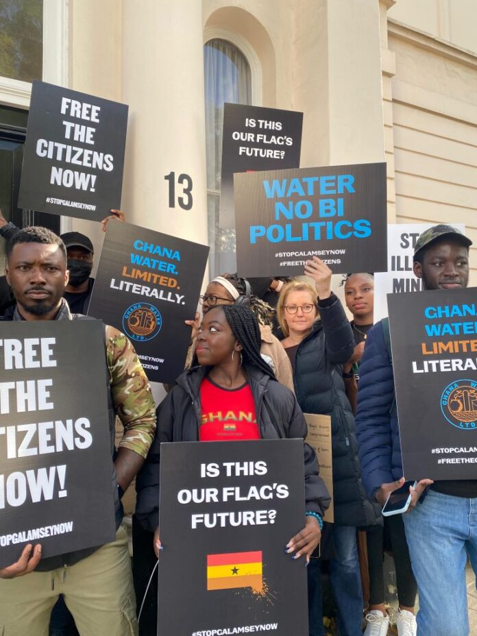 UK Galamsey demo