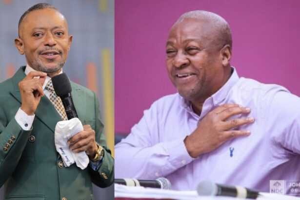 John Mahama and Rev Owusu Bempah