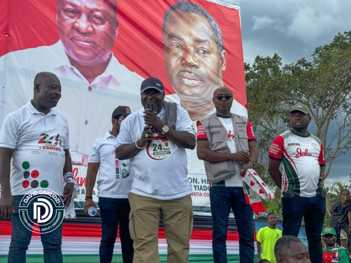The Deputy Eastern regional organizer of the National Democratic Congress, David Dakudzi The Deputy Eastern regional organizer of the National Democratic Congress, David Dakudzi