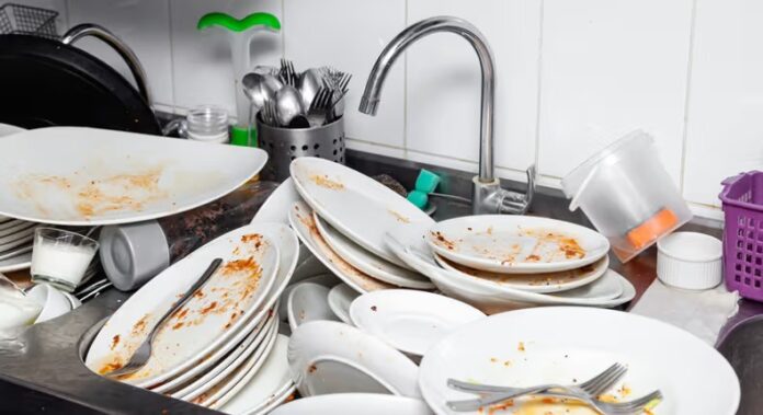 dirty dishes Kitchen