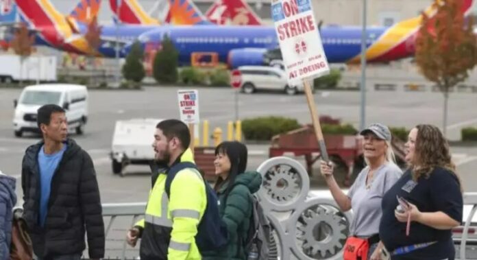 Boeing workers