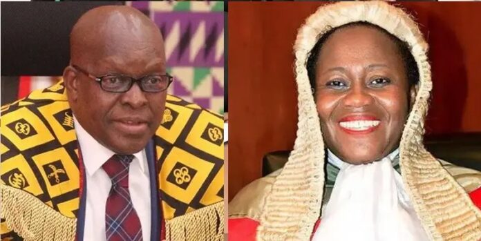 Speaker Bagbin and Chief Justice