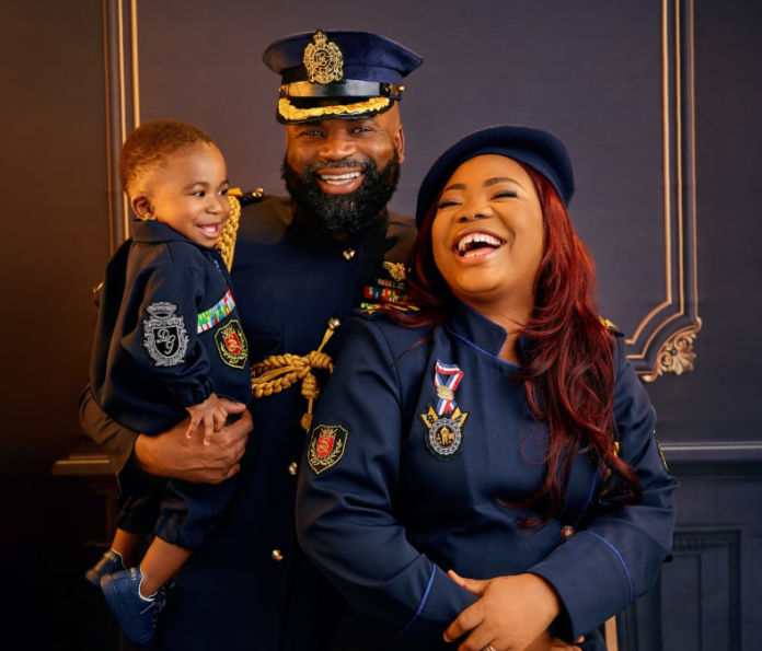 Mercy Chinwo shares stunning family photos as son turns one