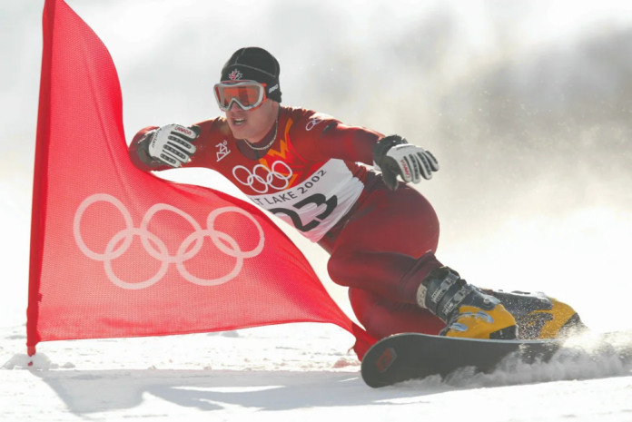 Ryan Wedding of Canada competes in the qualifying round of the men's parallel giant slalom snowboarding event during the Salt Lake City Winter Olympic Games at the Park City Mountain Resort in Park City, Utah. Adam Pretty/Getty Images Ryan Wedding of Canada competes in the qualifying round of the men's parallel giant slalom snowboarding event during the Salt Lake City Winter Olympic Games at the Park City Mountain Resort in Park City, Utah. Adam Pretty/Getty Images