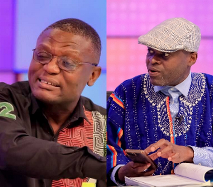 L - R: Kofi Adams and Martin Kpebu L - R: Kofi Adams and Martin Kpebu