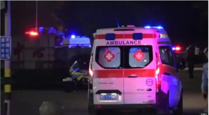 Dozens killed after car ploughs into crowd in China Dozens killed after car ploughs into crowd in China