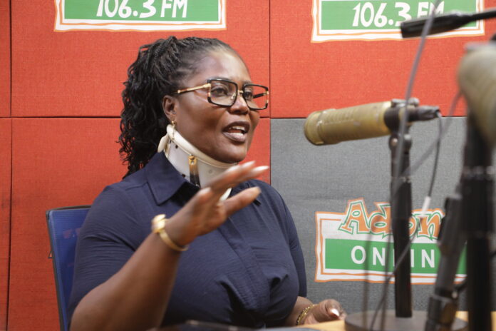 Dorcas Affo-Toffey ,MP for JOMORO Constituency