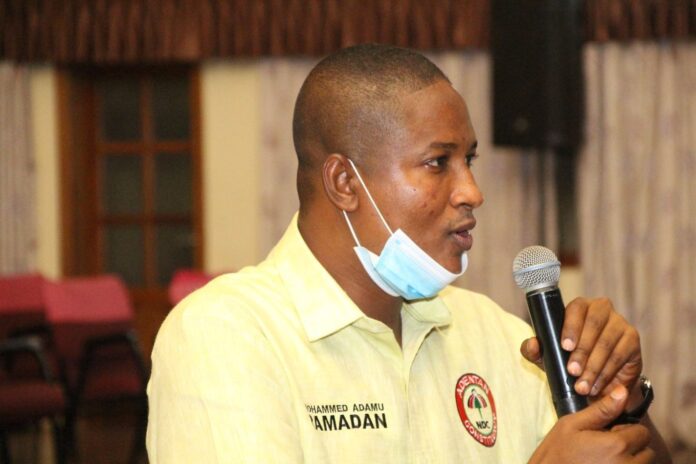 Mohammed Adamu Ramadan Mohammed Adamu Ramadan, the Member of Parliament for Adentan