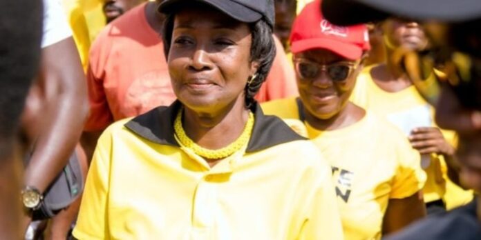 , wife of Movement for Change flagbearer Alan Kyerematen Mrs. Patricia Christabel Kyerematen, wife of Movement for Change flagbearer Alan Kyerematen