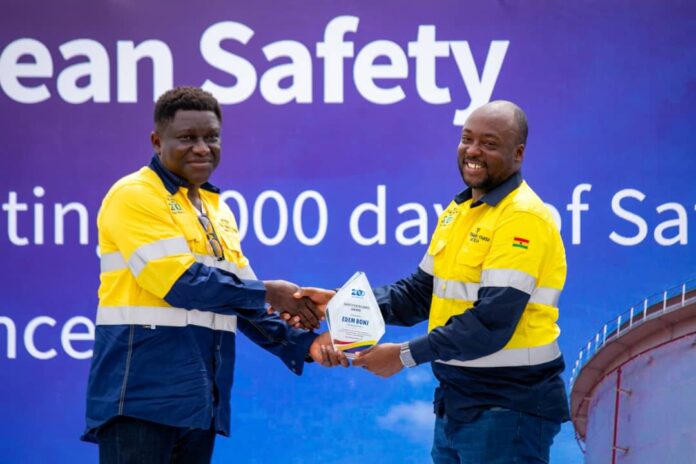 Tema Tank Farm celebrates a major safety milestone