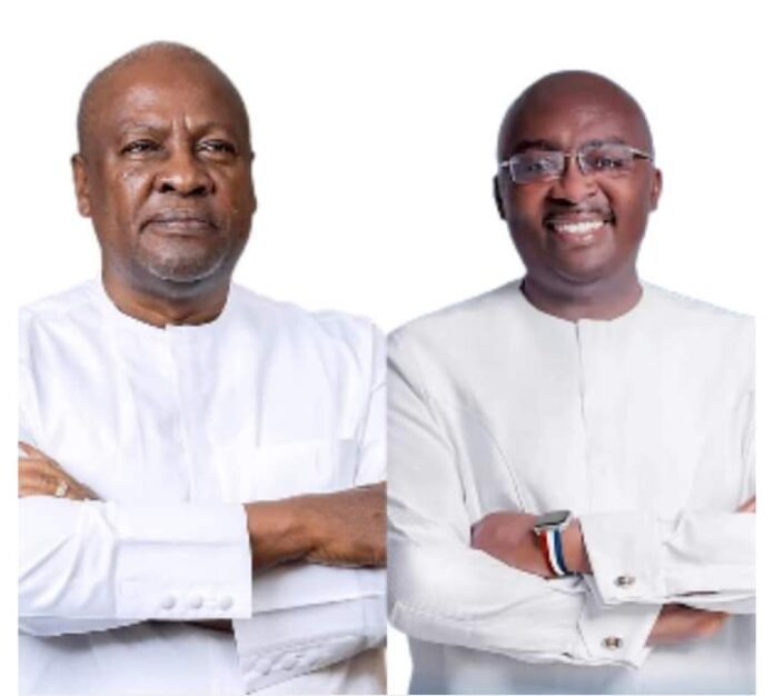 Bawumia and Mahama
