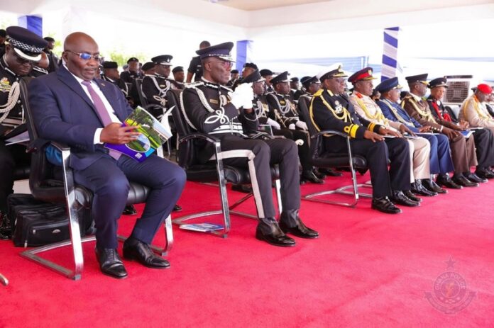 Dampare assured govt he would transform Ghana Police; he is on course - Bawumia