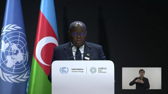 Video Thumbnail: Ghana President Akufo-Addo addresses COP29 summit