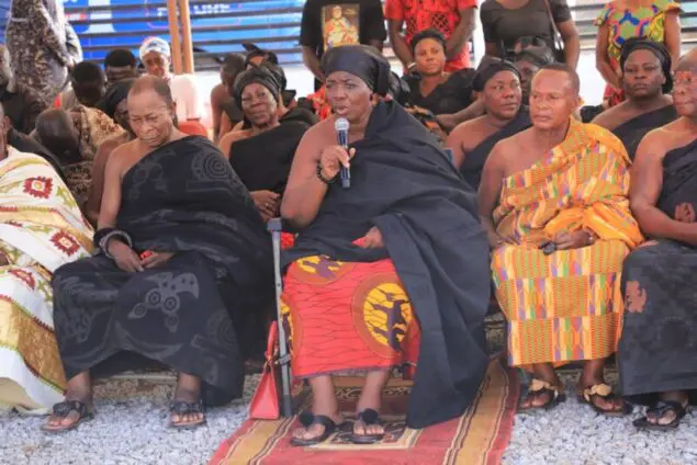 Nana Adwoapo Dwamena Serwaa II, Paramount Queenmother of Bechem Traditional Area Nana Adwoapo Dwamena Serwaa II, Paramount Queenmother of Bechem Traditional Area